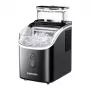EUHOMY IM005 máquina de hielo 15kg (negro) - máquina de hielo compacta portátil con autolimpieza