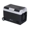 HCALORY D55M+ nevera portátil para coche con Bluetooth, 55L, compresor, -20°C a +20°C, DC 12V/24V, AC 100-240V, negro