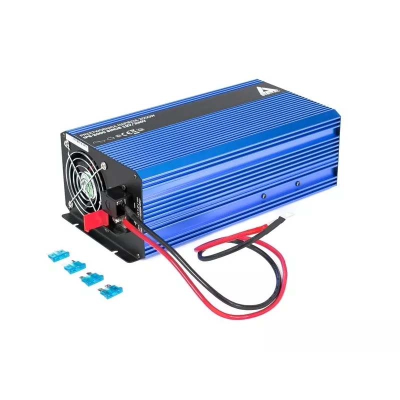 AZO Digital Inversor SINUS 12 VDC / 230 VAC IPS-2000S 2000W onda senoidal pura