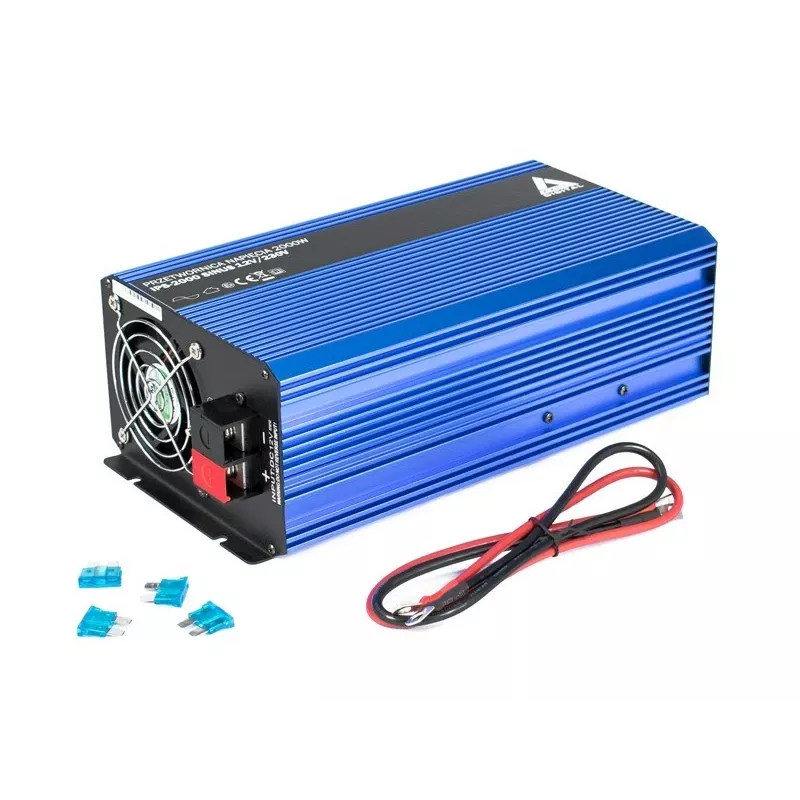 AZO Digital Inversor SINUS 12 VDC / 230 VAC IPS-2000S 2000W onda senoidal pura