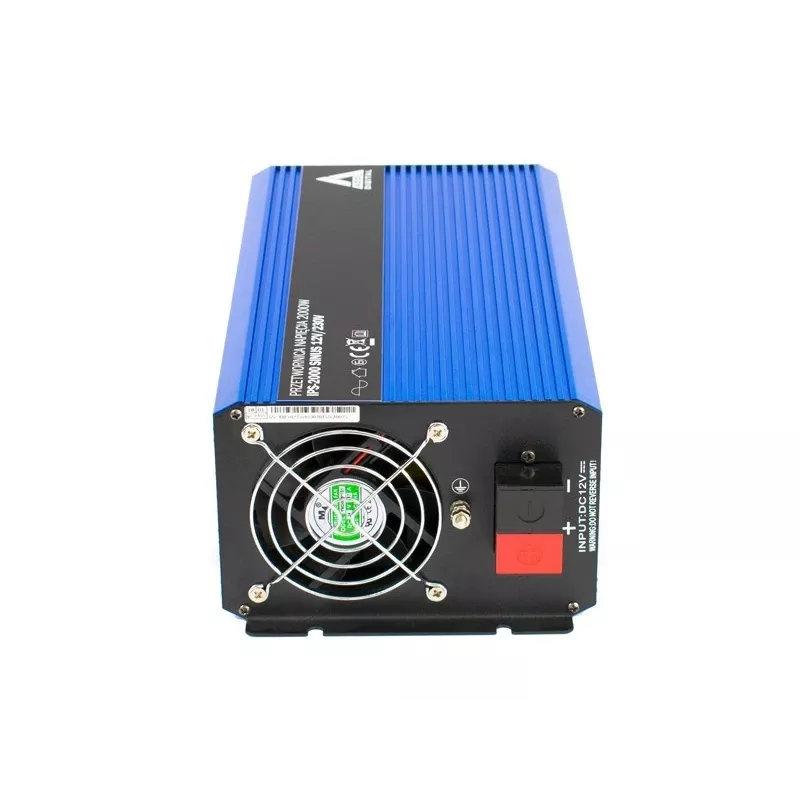 AZO Digital Inversor SINUS 12 VDC / 230 VAC IPS-2000S 2000W onda senoidal pura