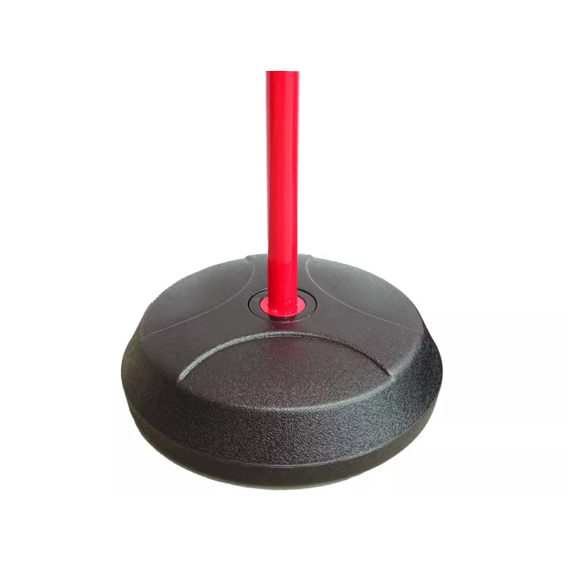 LEAN TOYS Canasta de baloncesto ajustable para niños Canasta de jardín