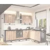 STOLKAR Cosmo Design ANIKA Conjunto de muebles de cocina, Artisan Oak/Graphite 2.0/2.6