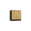 STOLKAR Cosmo Design ANIKA Conjunto de muebles de cocina, Artisan Oak/Graphite 2.0