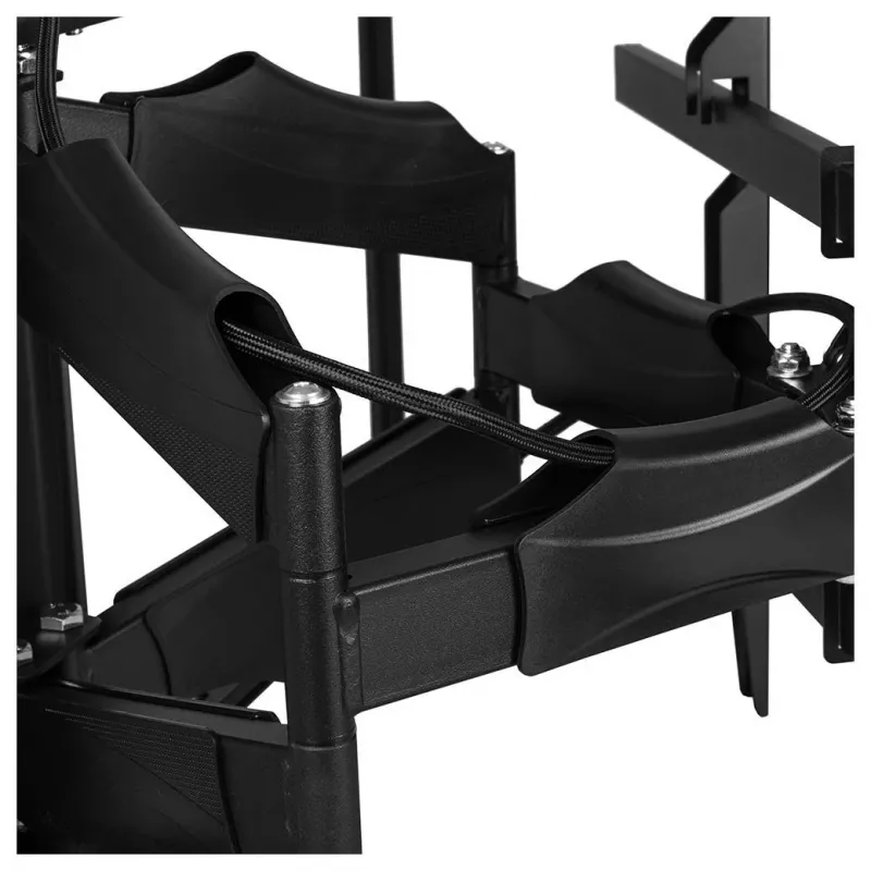 KINGMOUNT KG-1028 soporte de pared para TV orientable e inclinable para pantallas de 42-100 pulgadas, VESA 200x100 a 800x400, hasta 45,5 kg