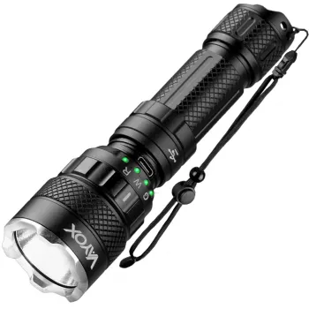 Vayox VA0099 linterna LED 1500 lúmenes CREE XHP50 USB-C recargable