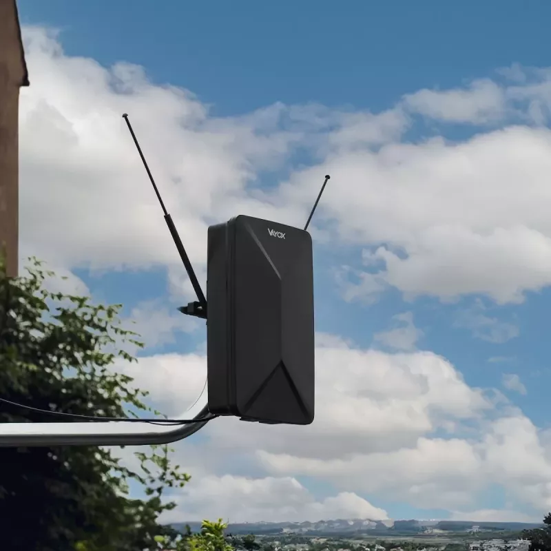 VAYOX VA0248 antena DVB-T/T2 4K para interior/exterior con amplificador y filtro LTE 4G