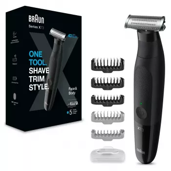 Recortadora Braun Series XT3 XT3200 - inalámbrica - negra