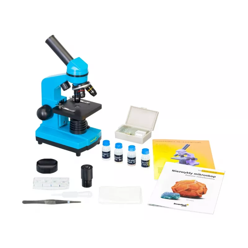 Levenhuk Rainbow 2L Moonstone microscopio biológico 40x-400x