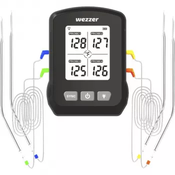 Levenhuk Wezzer Cook MT90 termómetro digital para carne con sonda