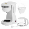 Adler AD 4381 Cafetera de goteo, 600 W, blanco