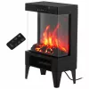 Adler AD 7755 Calefactor cerámico PTC 2000W con mando a distancia, negro