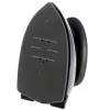 Adler AD 5049 Plancha de vapor de viaje, 420 W, suela cerámica 14 x 7,5 cm, depósito de agua 30 ml, 110/220 V, negro/violeta
