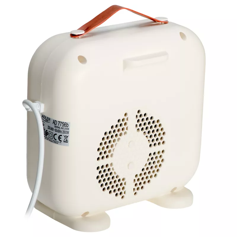 Adler AD 7756 Calefactor cerámico 1500W negro