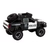 LEAN TOYS Vehículo todoterreno Raptor policía puerta que se abre sonido y luz