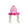 LEAN TOYS Tocador con luz y sonido, taburete, entrada MP3, magia
