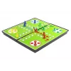 LEAN TOYS Set de tablero magnético 7 en 1 ajedrez ludo backgammon damas
