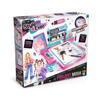EPEE Kit creativo de diseño de moda con tablero luminoso LED - Proyecto Moda