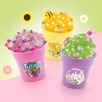 EPEE So Slime DIY Slime Shakers Floral Creations 3 macetas de flores kit creativo