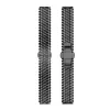 Beline Correa de reloj 22mm Metal Honeycomb Black