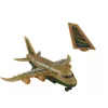 LEAN TOYS Avión R/C teledirigido Militar Camo Luces Mando a distancia