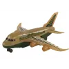 LEAN TOYS Avión R/C teledirigido Militar Camo Luces Mando a distancia