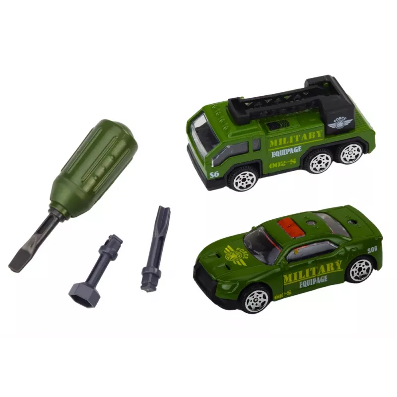 LEAN TOYS tanque vehículo militar DIY desmontaje sonidos kit de suspensión