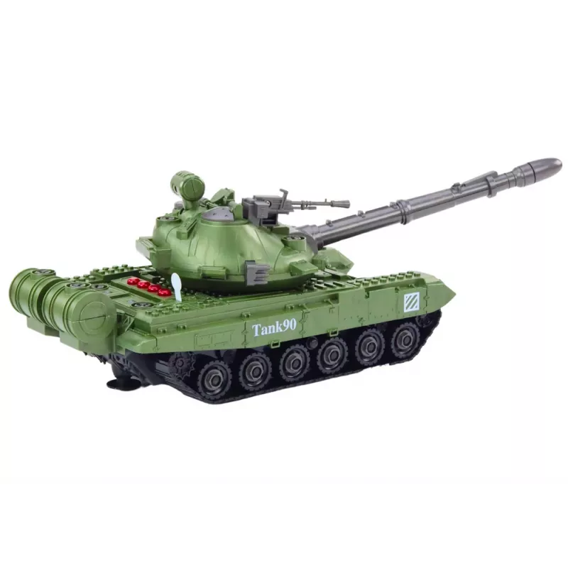 LEAN TOYS tanque vehículo militar DIY desmontaje sonidos kit de suspensión