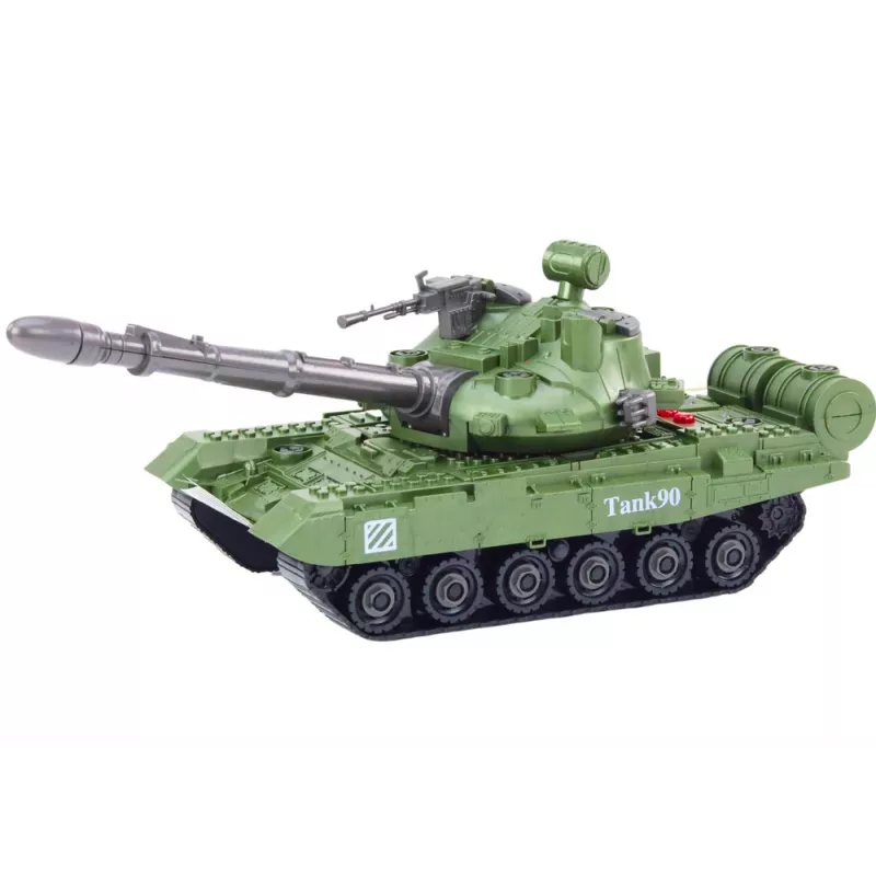LEAN TOYS tanque vehículo militar DIY desmontaje sonidos kit de suspensión