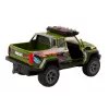 LEAN TOYS Coche todoterreno de caza Hunter dinosaurio con luces y sonidos verde