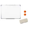 LEAN Borrador magnético para pizarra blanca 2 imanes 45x60cm