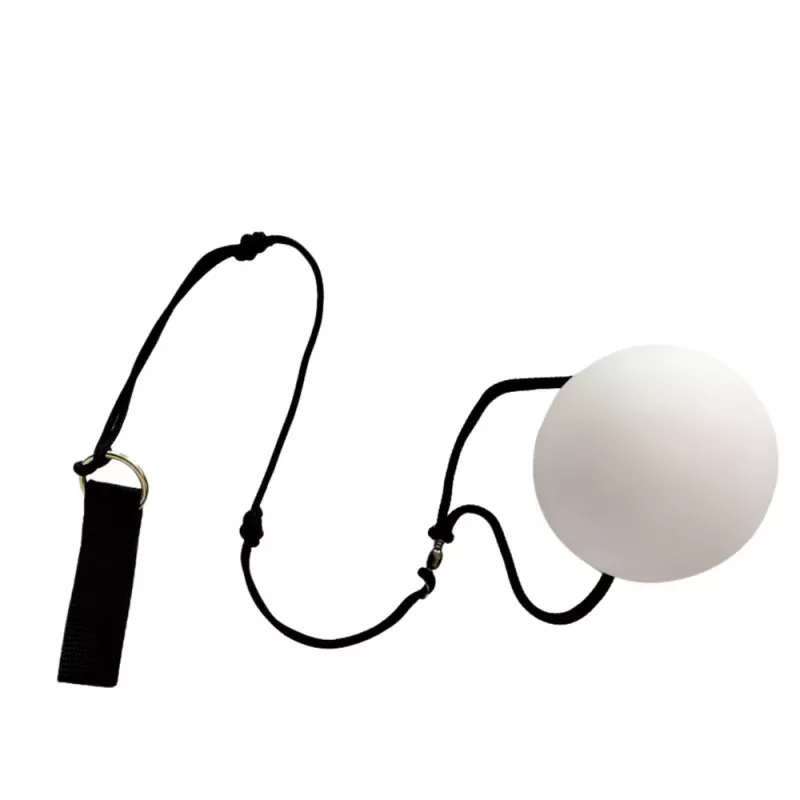 LEAN TOYS Pelotas de malabares LED fibra óptica 2 colores