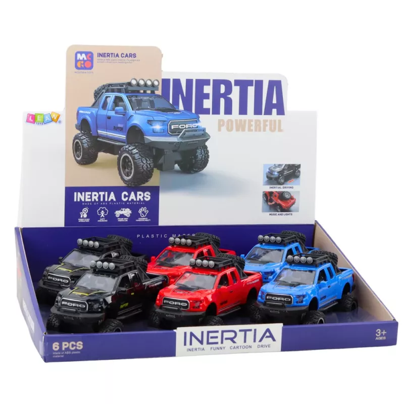 LEAN TOYS Vehículo todoterreno Raptor con puertas que se abren, tracción, luces y sonido Mix