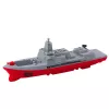 LEAN TOYS Set militar barco submarino aviones de combate y cohetes