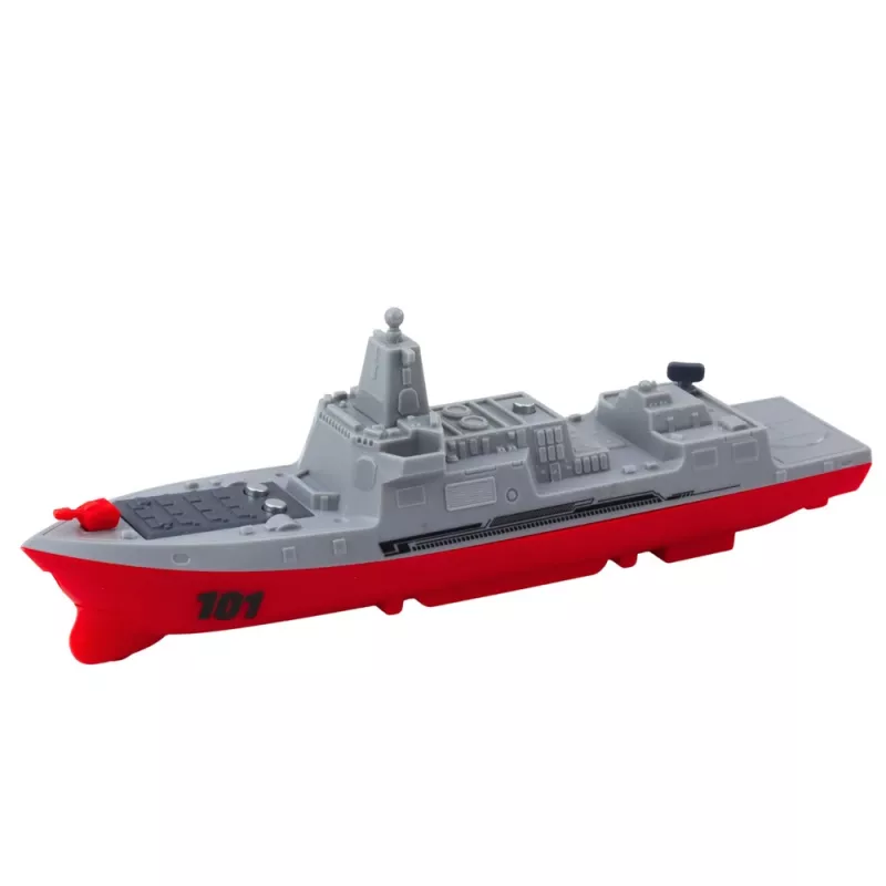 LEAN TOYS Set militar barco submarino aviones de combate y cohetes