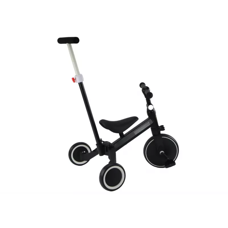 LEAN TRIKE PRO50 Triciclo con barra de empuje negro
