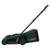 Bosch Rotak 18V-34 cortacésped de batería con set de inicio y tapón de acolchado (C)