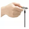 Kensington candado de seguridad con cable 3 en 1 - con llave, 1,8 m (6 ft) - Negro/Plata
