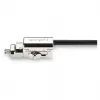 Kensington candado de seguridad con cable 3 en 1 - con llave, 1,8 m (6 ft) - Negro/Plata