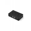 LEXON Flip Premium despertador de doble cara negro LR152N