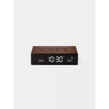 Lexon Flip Premium despertador de doble cara bronce LR152BZ