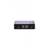 LEXON Flip Premium despertador de doble cara morado LR152LL