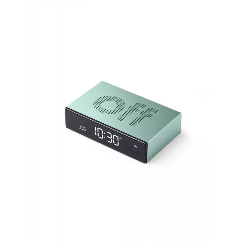 LEXON Flip Premium despertador digital menta LR152M1