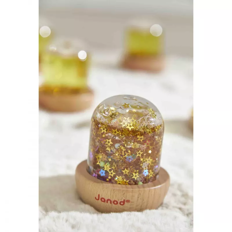 Janod bola de nieve sensorial multicolor 12m+