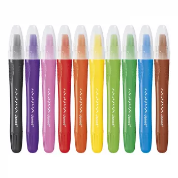 Janod ceras en gel 10 colores 3+