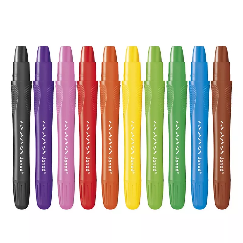 Janod ceras en gel 10 colores 3+