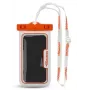 Seawag Element Proof Case - funda impermeable para móvil (blanco/naranja)