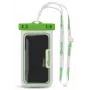 Funda impermeable Seawag Element Proof para teléfono blanco/verde