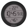 Kienzle termohigrómetro redondo analógico - acero inoxidable - plata