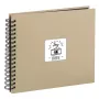HAMA ALBUM FINE ART 28x24/50 TAUPE, PÁGINAS NEGRAS
